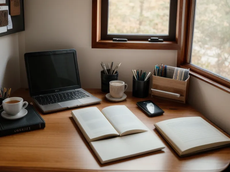 Gros plan d'une main triant des reçus et factures papier sur un bureau, organisation comptabilité auto-entrepreneur débutant